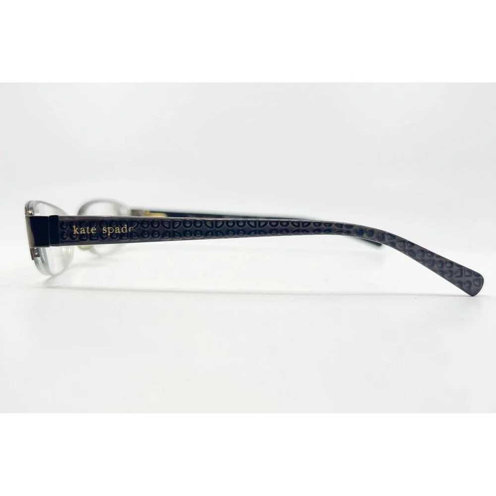 Kate Spade Eyeglasses Womens Brown Half Rim M. ZIE 0RC9 50-17-130